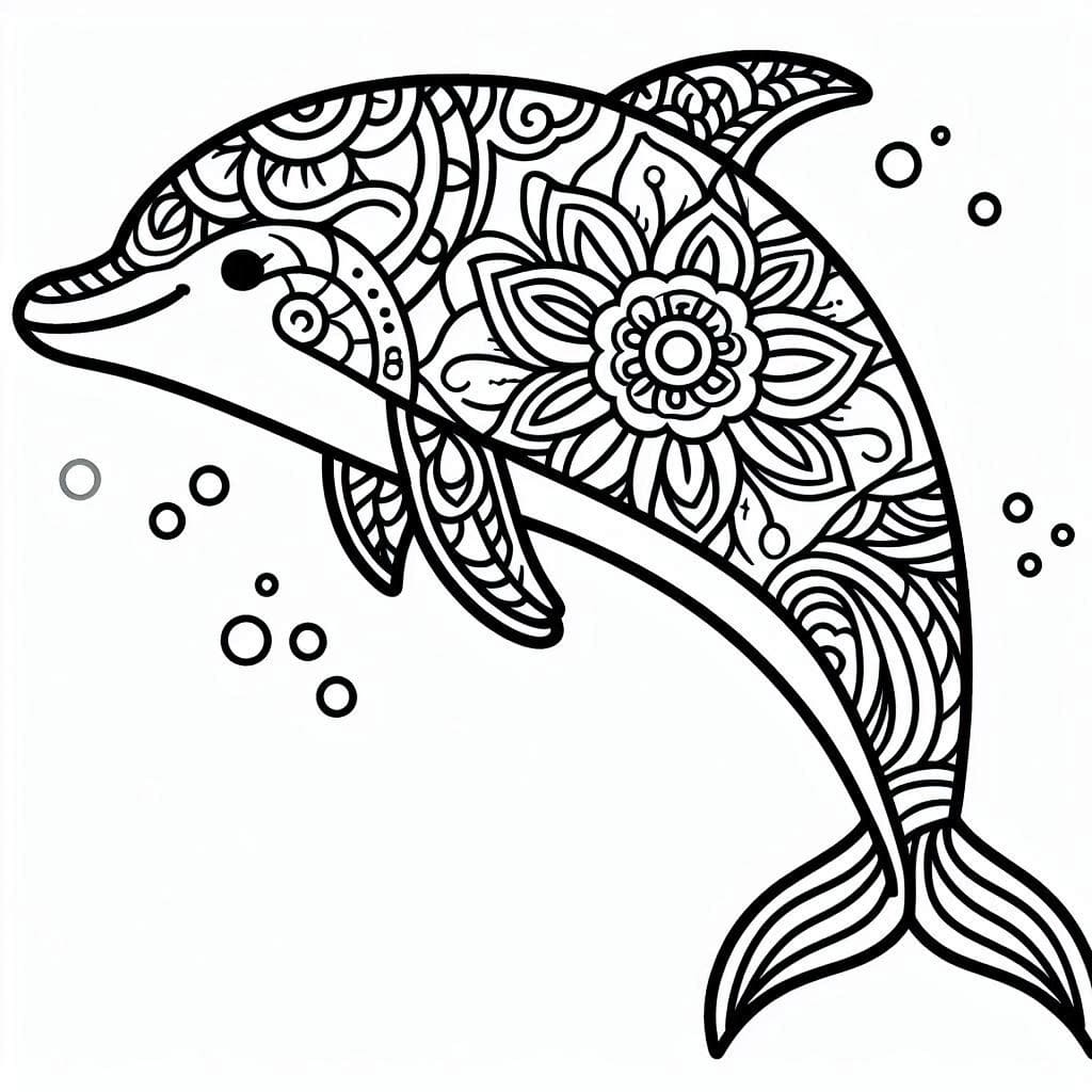 Mandalas Dauphin 3